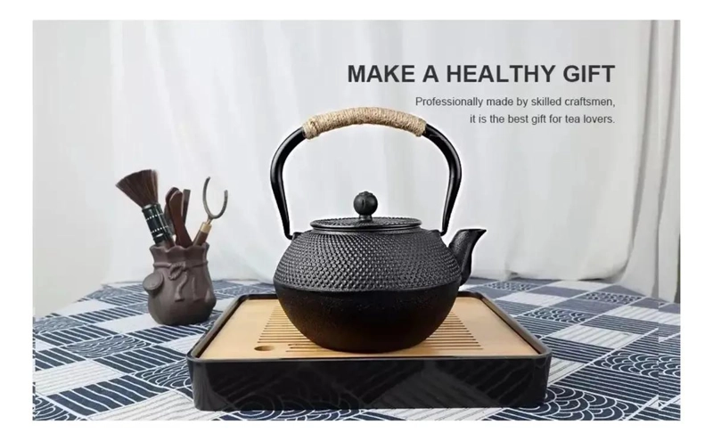 TETERA DE HIERRO FUNDIDO CON INFUSOR DE ACERO INOXIDABLE - 2