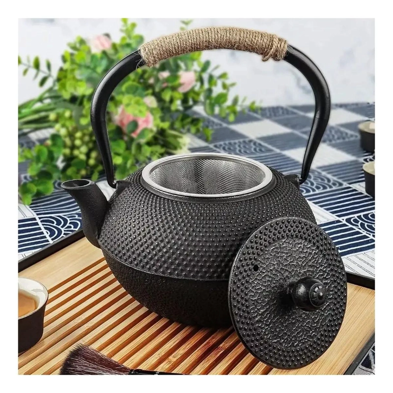 TETERA DE HIERRO FUNDIDO CON INFUSOR DE ACERO INOXIDABLE - 6