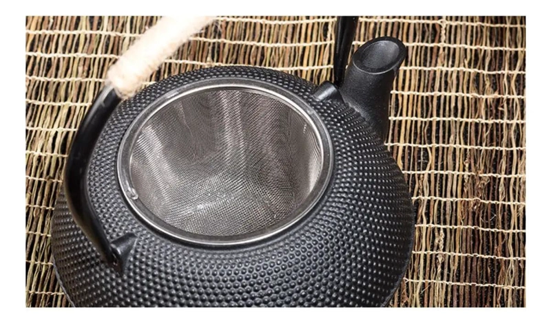TETERA DE HIERRO FUNDIDO CON INFUSOR DE ACERO INOXIDABLE - 8