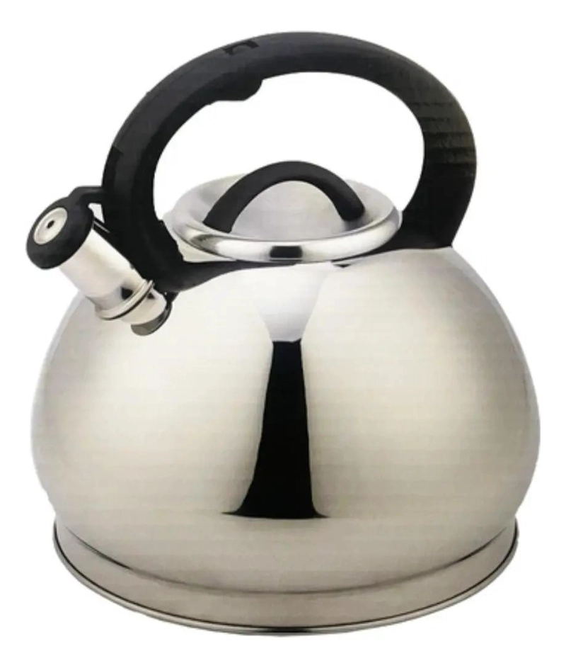 TETERA DE ACERO INOXIDABLE SILBADORA DE 5 LITROS PARA COCINA - 2