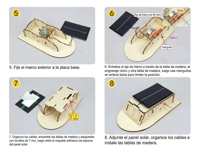 KIT DE YATE SOLAR PARA APRENDER FISICA Y ENERGIA - 3