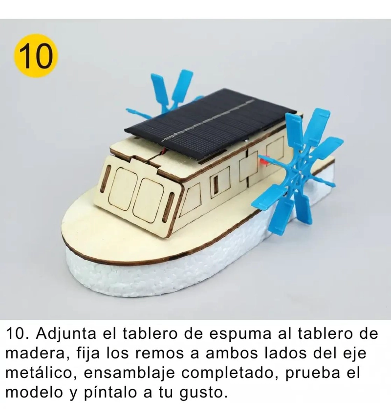 KIT DE YATE SOLAR PARA APRENDER FISICA Y ENERGIA - 4
