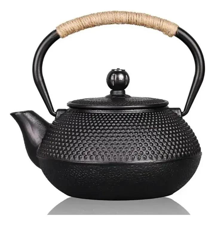 TETERA DE HIERRO FUNDIDO CON INFUSOR DE ACERO INOXIDABLE - 1
