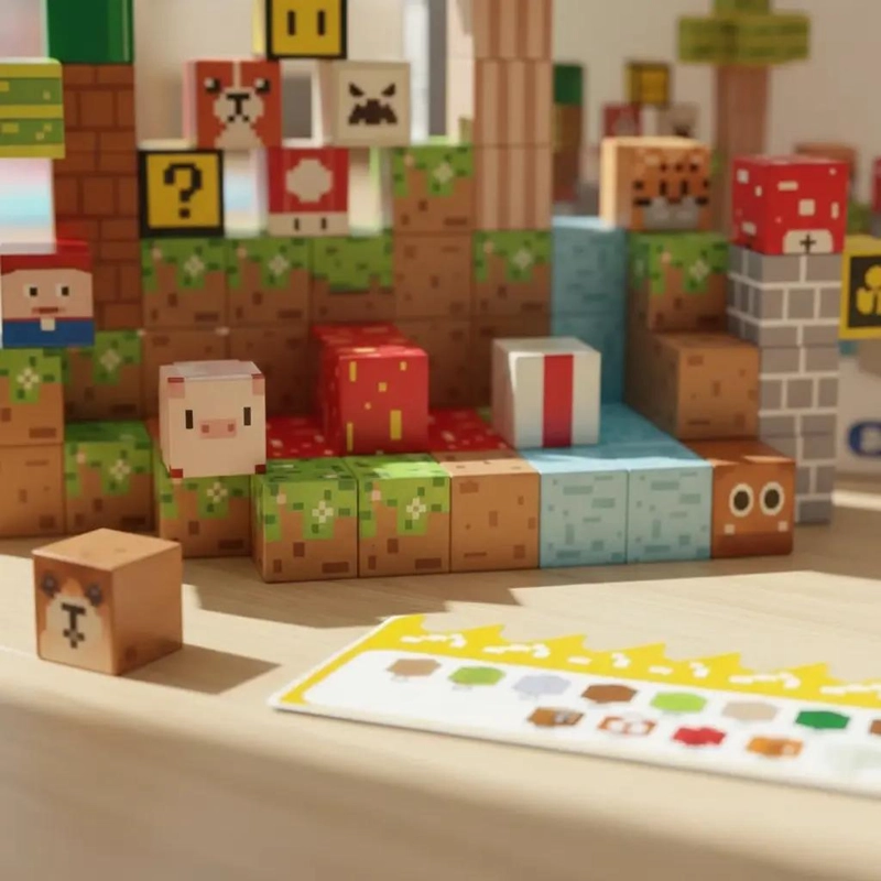 BLOQUES MAGNE TICOS DE CONSTRUCCION 84 PIEZAS PARA NIÑOS - 3