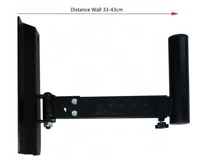 SOPORTES DE PARED PARA ALTAVOCES DE ACERO RESISTENTE - 6
