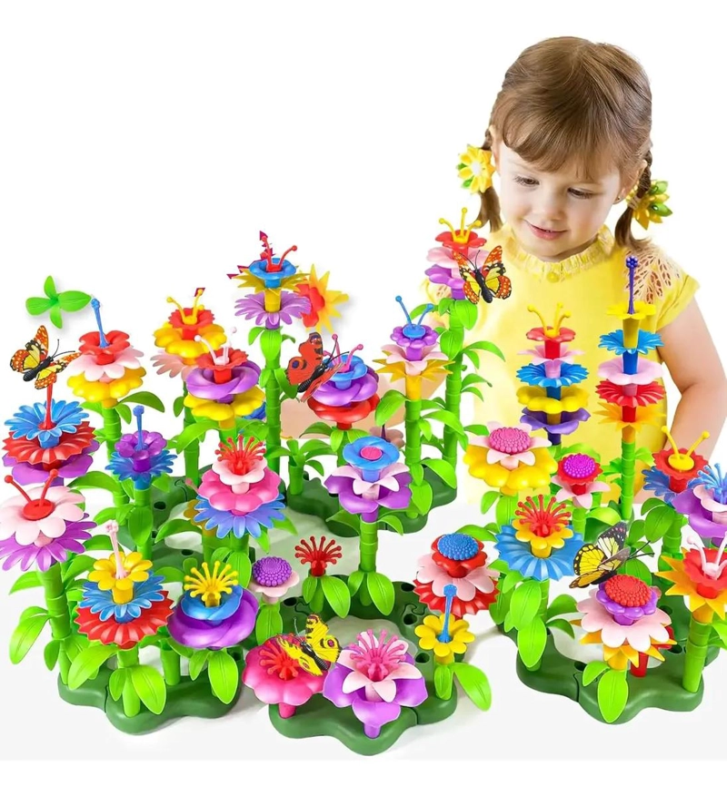 SET DE JUGUETES DE CONSTRUCCION DE JARDIN CON 103 PIEZAS - 1