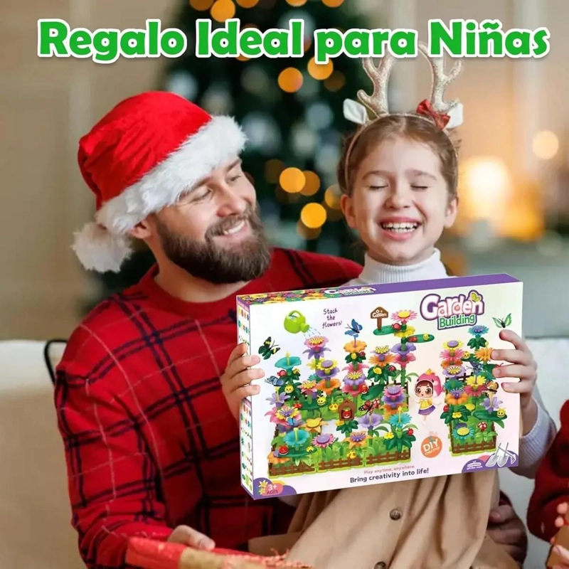 SET DE JUGUETES DE CONSTRUCCION DE JARDIN CON 103 PIEZAS - 6