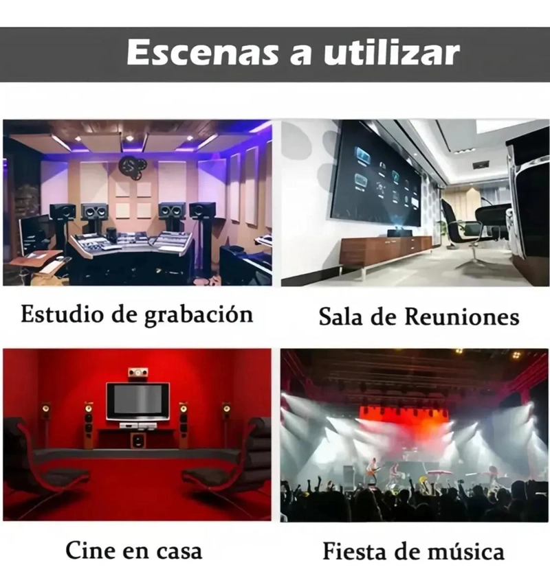 SOPORTES DE PARED PARA ALTAVOCES DE ACERO RESISTENTE - 5