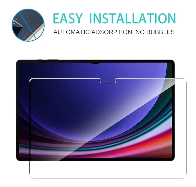 LAMINA DE VIDRIO TEMPLADO PARA TABLET SAMSUNG GALAXY S10 PLUS - 2