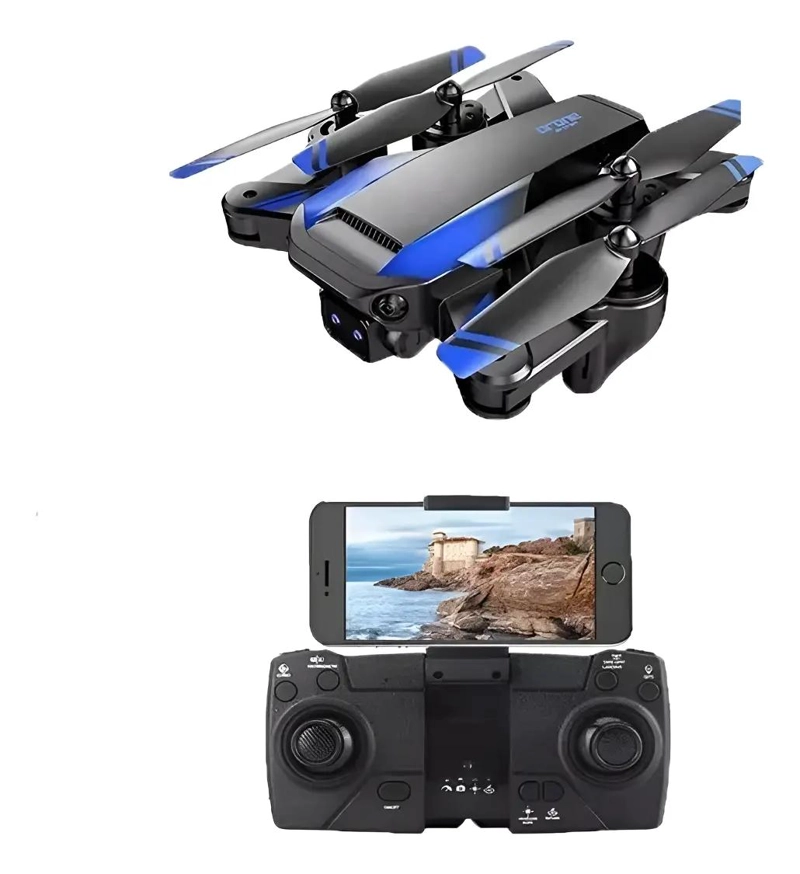 DRONE PLEGABLE CON CAMARA FPV FULL HD Y CONTROL POR APP - 1