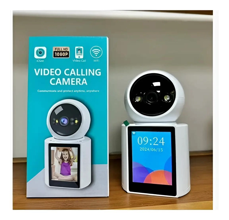 CAMARA DE SEGURIDAD WIFI CON VIDEOLLAMADA BIDIRECCIONAL 1080P - 1