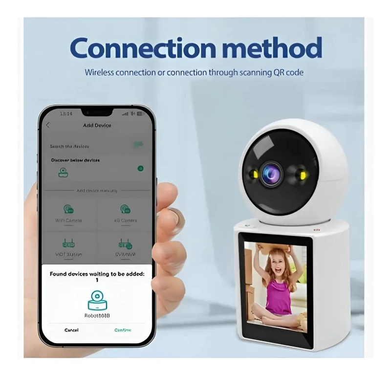CAMARA DE SEGURIDAD WIFI CON VIDEOLLAMADA BIDIRECCIONAL 1080P - 7