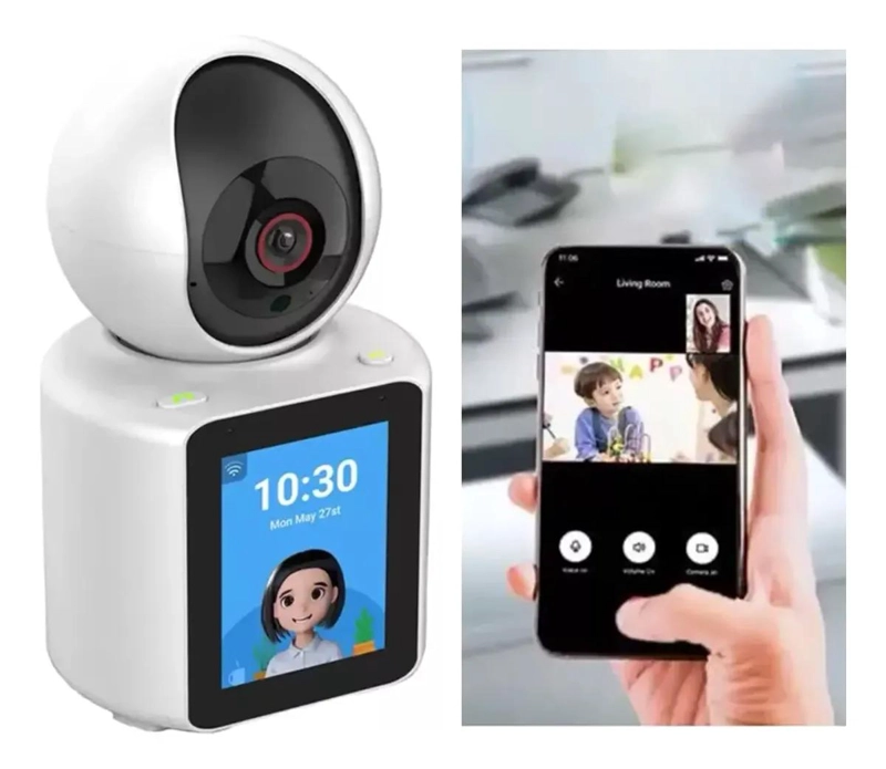 CAMARA IP WIFI 360° PARA MONITOREO DE BEBE S - 10