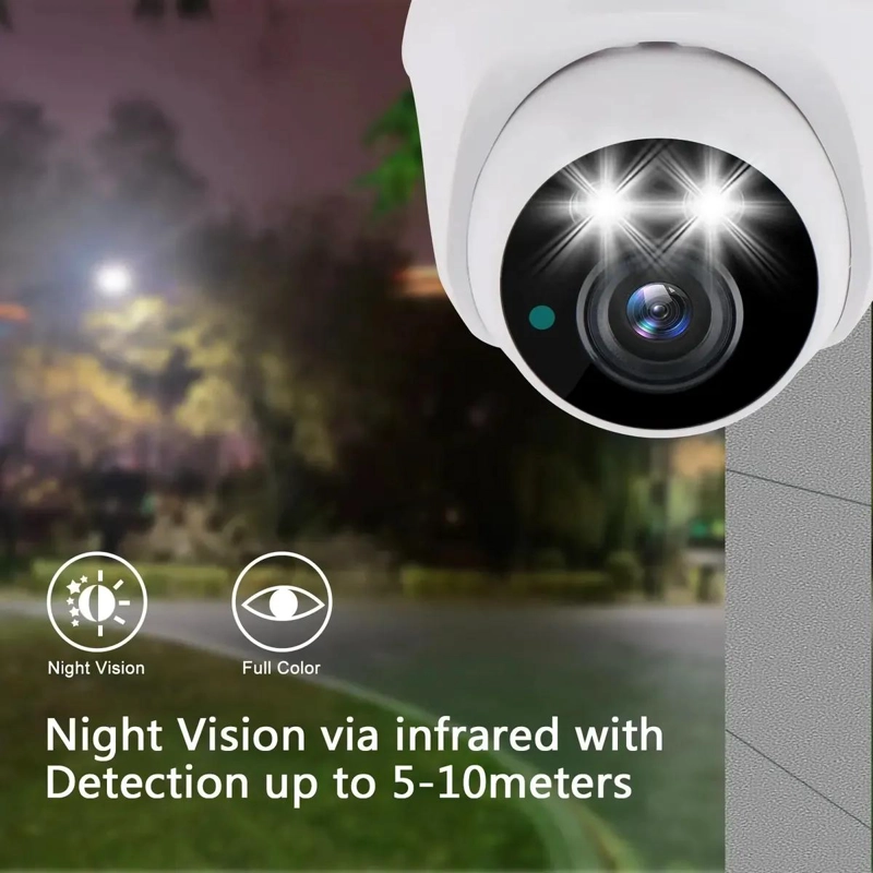CAMARA DE SEGURIDAD INFRARROJA HD CON VISION NOCTURNA - 2