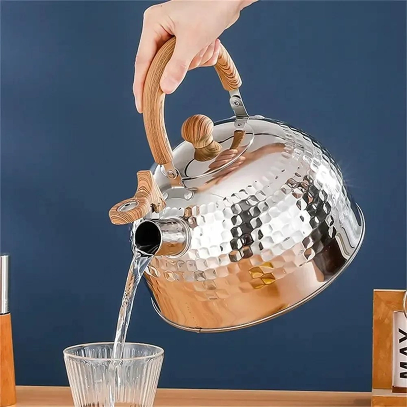 TETERA DE COCINA SILBADORA DE 4 LITROS PARA EXTERIOR - 3