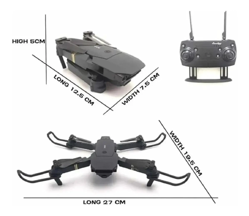 DRON PROFESIONAL 4K CON CAMARA DUAL Y CONECTIVIDAD WIFI - 6