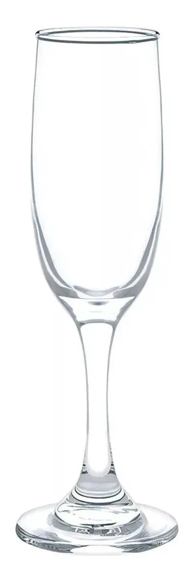 ELEGANTES COPAS DE CHAMPAGNE DE VIDRIO 176CC PARA CELEBRACIONES - 3