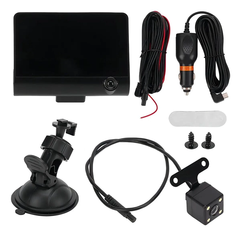 CAMARA DE AUTO 3 EN 1 CON GRABACION HD Y PANTALLA DE 4 PULGADAS - 3