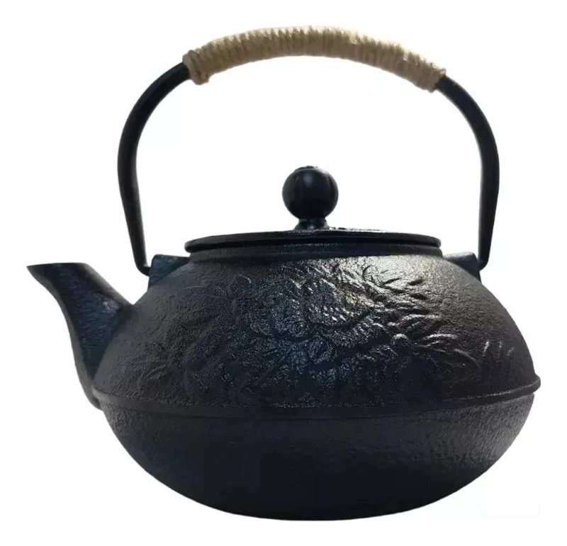 TETERA DE HIERRO FUNDIDO CON INFUSOR PARA TE  0,8 L - 1