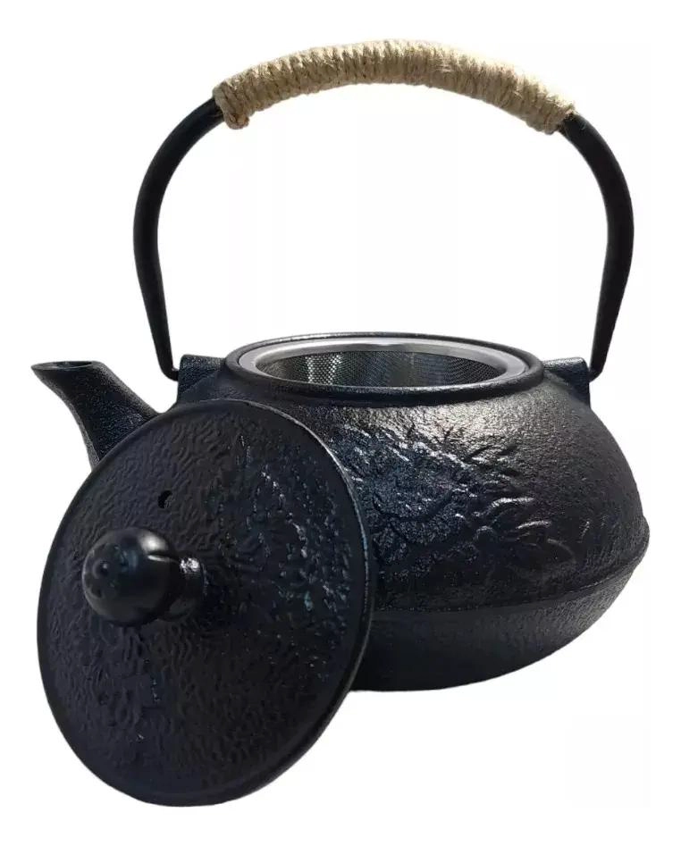 TETERA DE HIERRO FUNDIDO CON INFUSOR PARA TE  0,8 L - 2