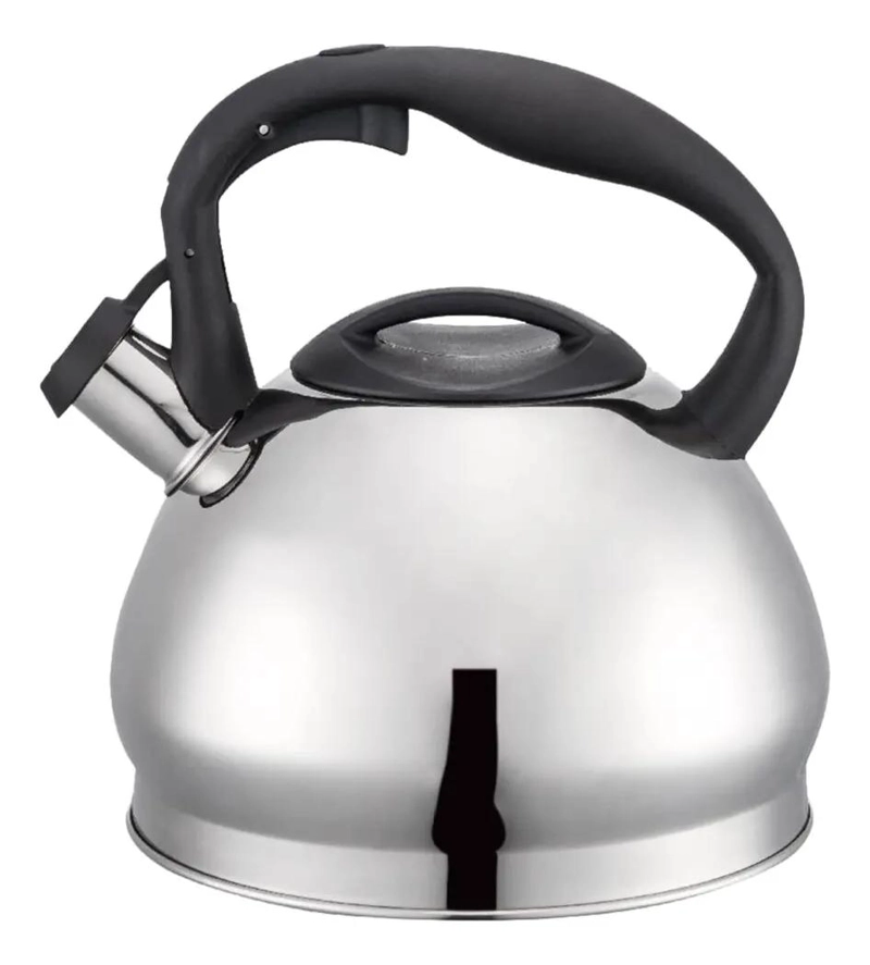 TETERA DE ACERO INOXIDABLE CON SILBATO 3,6 LITROS - 1