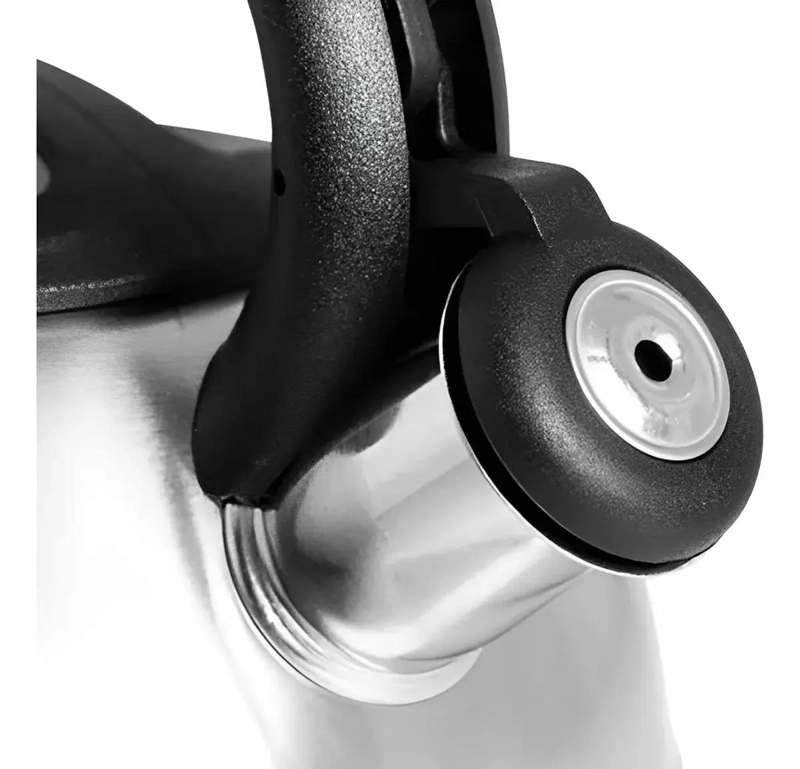 TETERA DE ACERO INOXIDABLE CON SILBATO 3,6 LITROS - 2