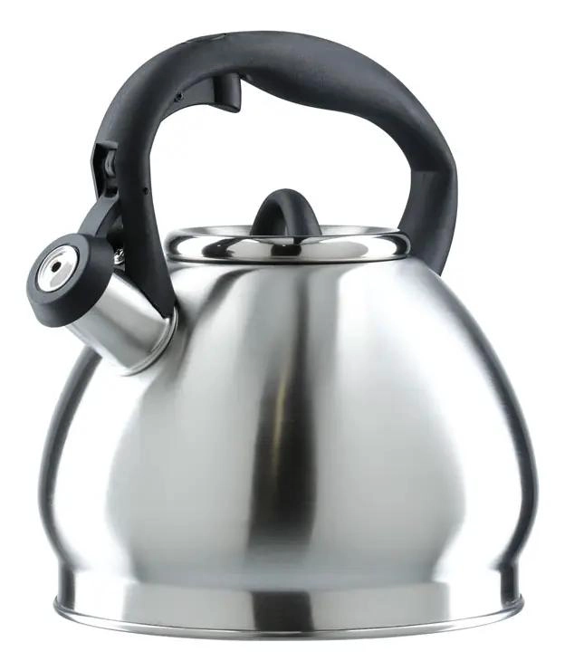 TETERA DE ACERO INOXIDABLE CON SILBATO 3,6 LITROS - 3