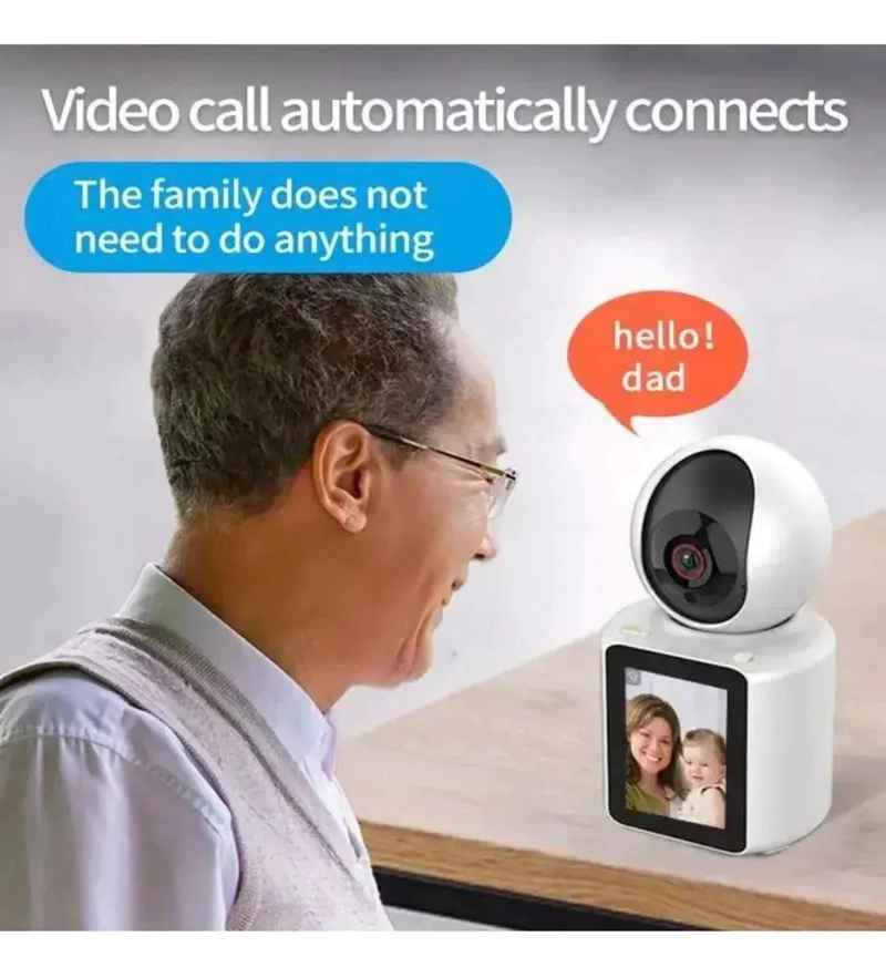 CAMARA DE SEGURIDAD IP WIFI 360° CON AUDIO Y VIDEO - 7