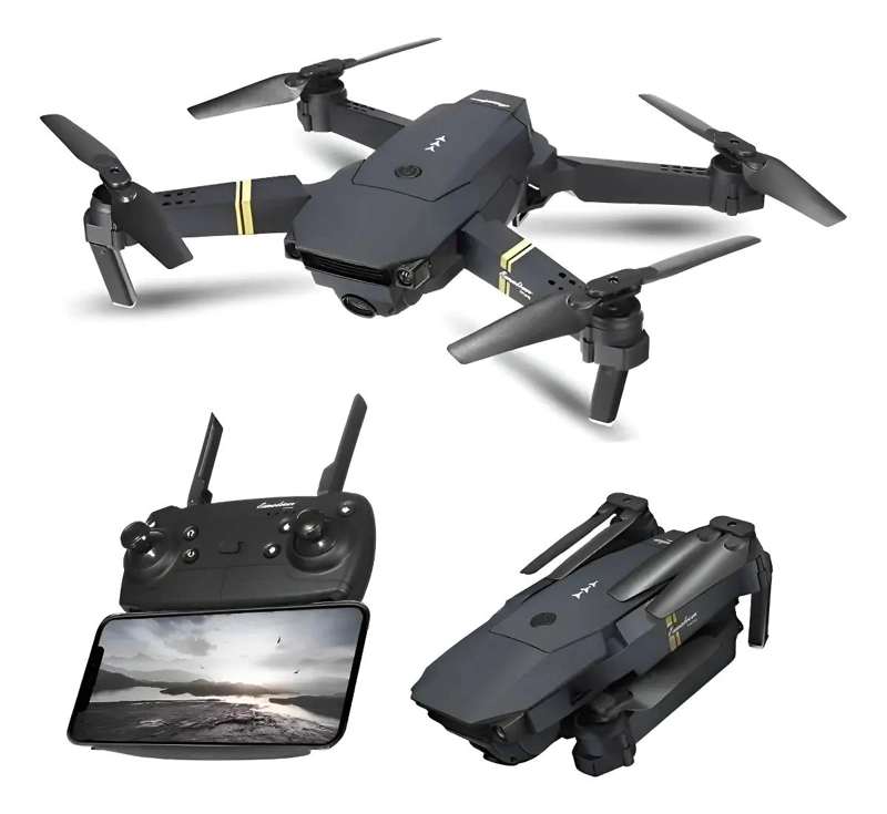DRON SEMIPROFESIONAL CON CAMARA HD Y CONTROL REMOTO - 1