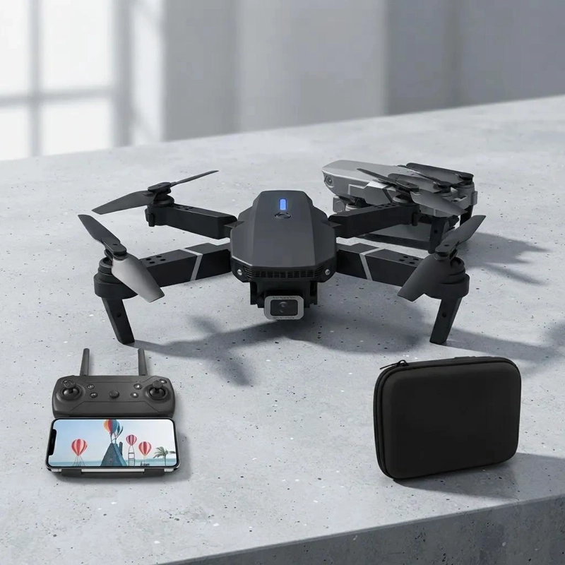 DRON CON CAMARA DUAL 4K Y GPS PARA CAPTURA AE REA - 1