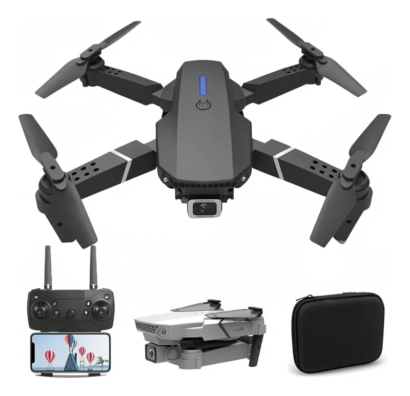 DRON CON CAMARA DUAL 4K Y GPS PARA CAPTURA AE REA - 2