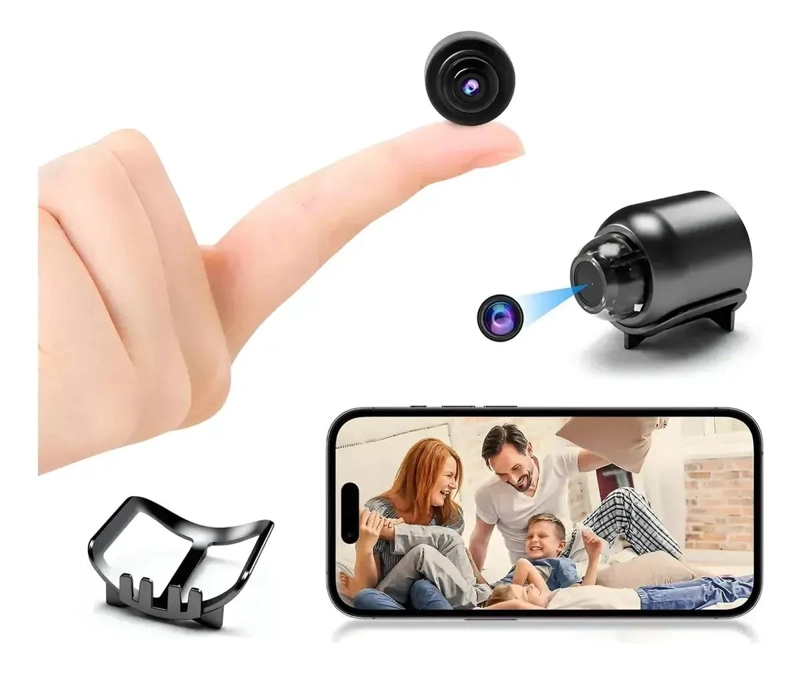 CAMARA INALAMBRICA COMPACTA CON VISION HD PARA SEGURIDAD - 1
