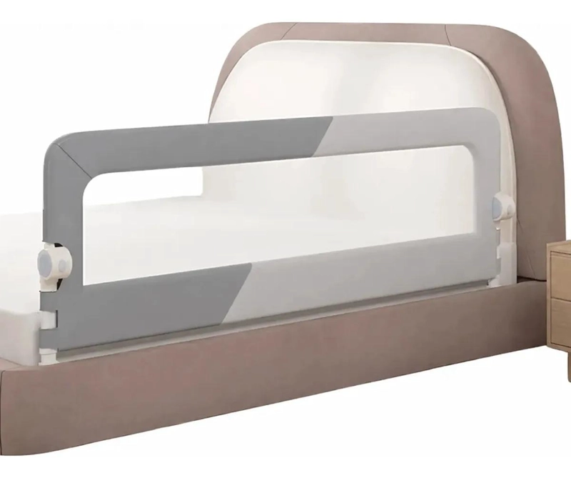 BARANDA DE CAMA ABATIBLE AJUSTABLE PARA BEBE S 180 CM - 1
