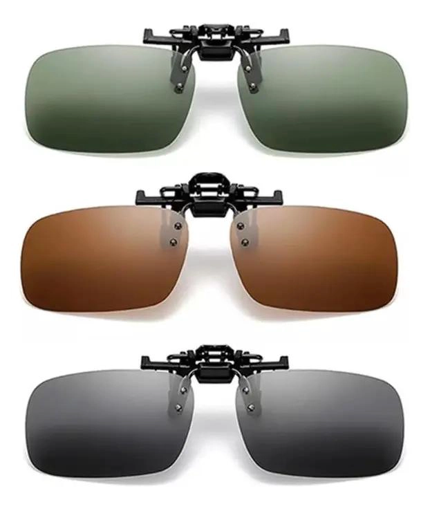 LENTES SOBREPUESTOS PARA VISION NOCTURNA Y PROTECCION UV - 1