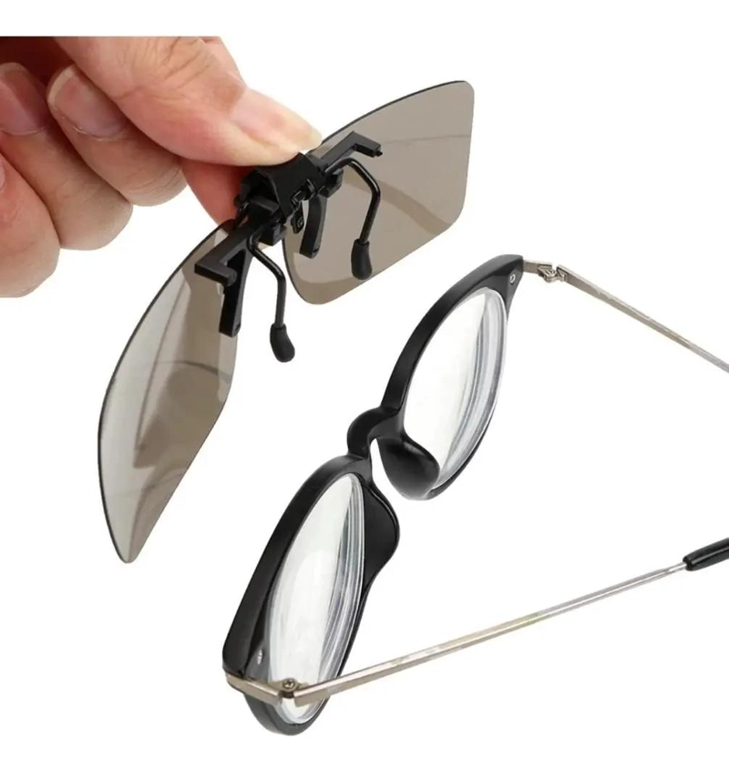 LENTES SOBREPUESTOS PARA VISION NOCTURNA Y PROTECCION UV - 2