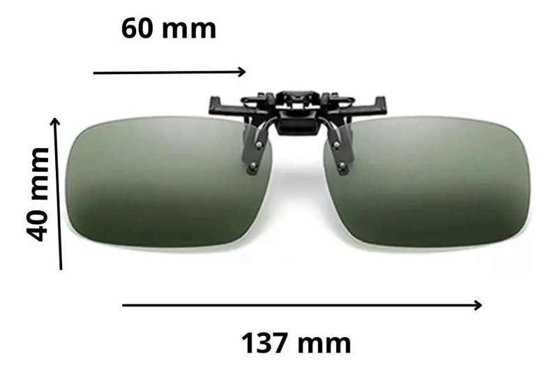 LENTES SOBREPUESTOS PARA VISION NOCTURNA Y PROTECCION UV - 4