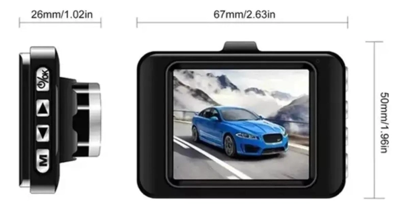 CAMARA DE SEGURIDAD PARA AUTO FULL HD CON SENSOR DE MOVIMIENTO - 2