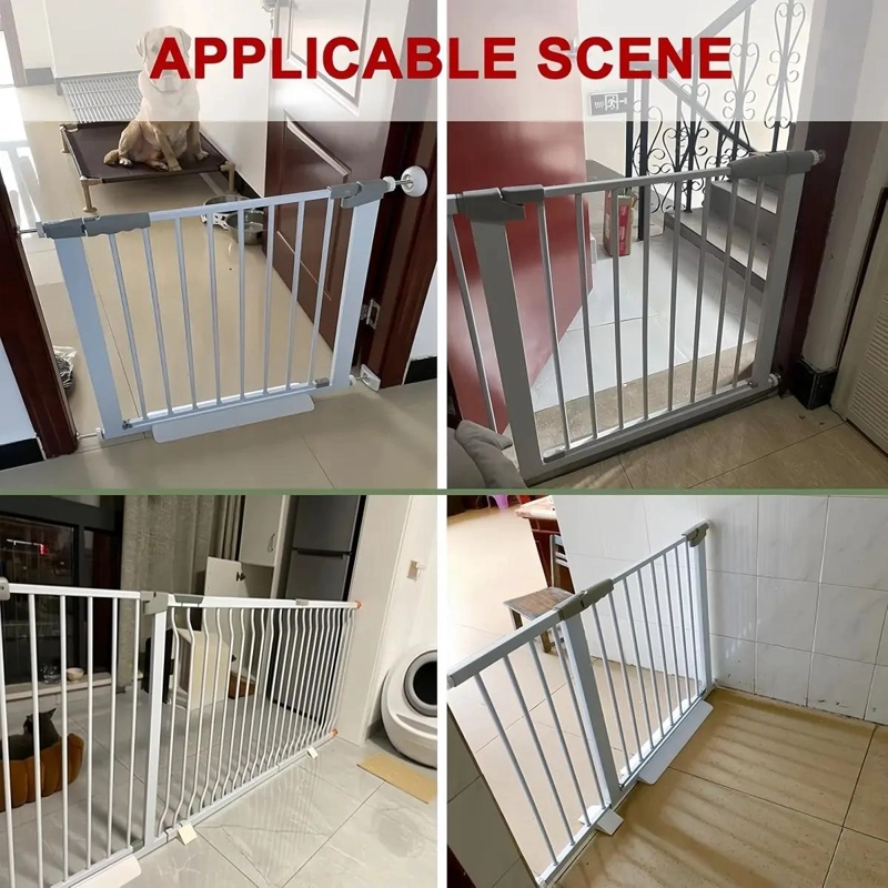 REJA DE SEGURIDAD AJUSTABLE PARA ESCALERA Y PUERTA - 9