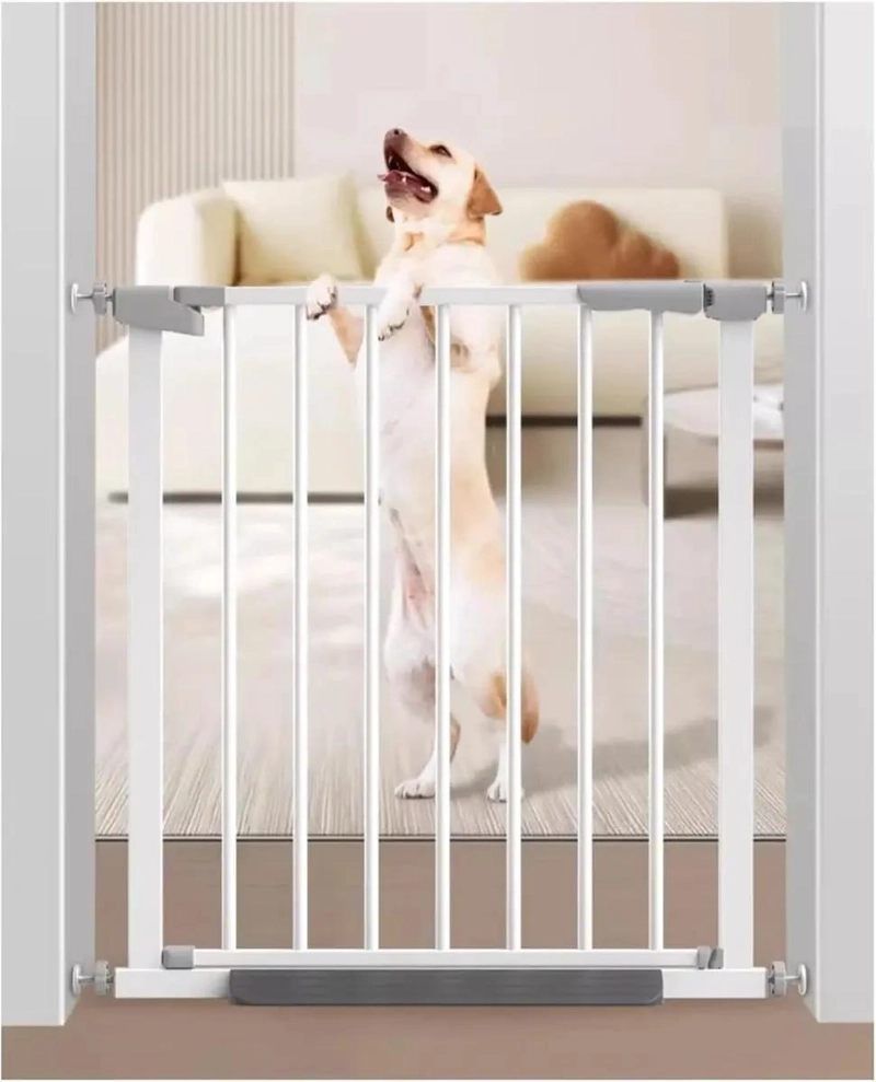 PUERTA DE SEGURIDAD AJUSTABLE PARA BEBE S Y MASCOTAS - 3