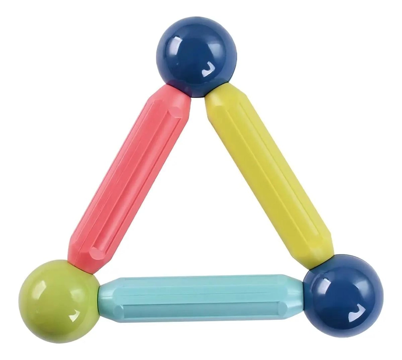 BARRAS MAGNE TICAS DIDACTICAS CON ESFERAS PARA CREAR 26 PIEZAS - 2