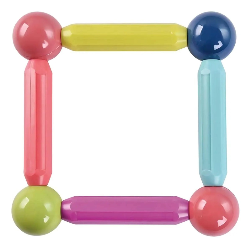 BARRAS MAGNE TICAS DIDACTICAS CON ESFERAS PARA CREAR 26 PIEZAS - 3