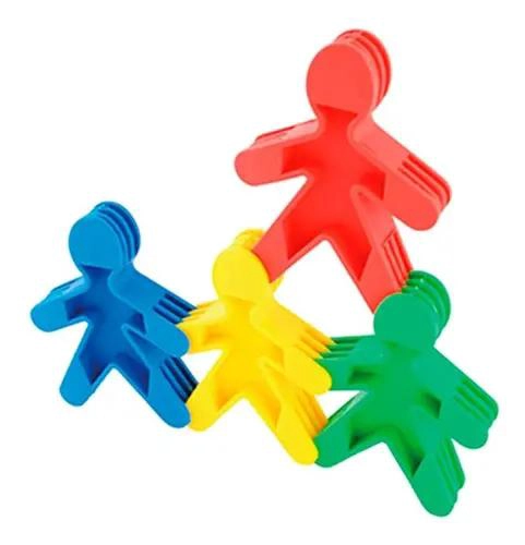 PERSONITAS CONECTABLES 30 PIEZAS PARA JUGAR Y APRENDER - 1