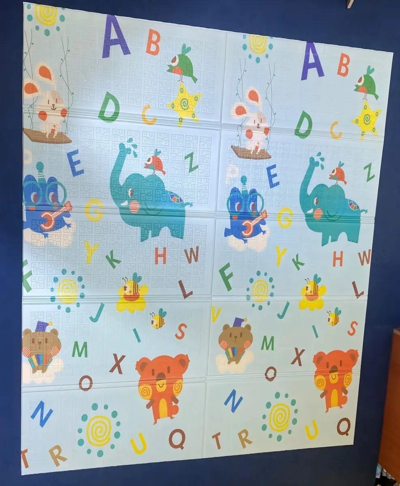 ALFOMBRA PLEGABLE ANTIGOLPES PARA BEBE S 180X150CM - 2