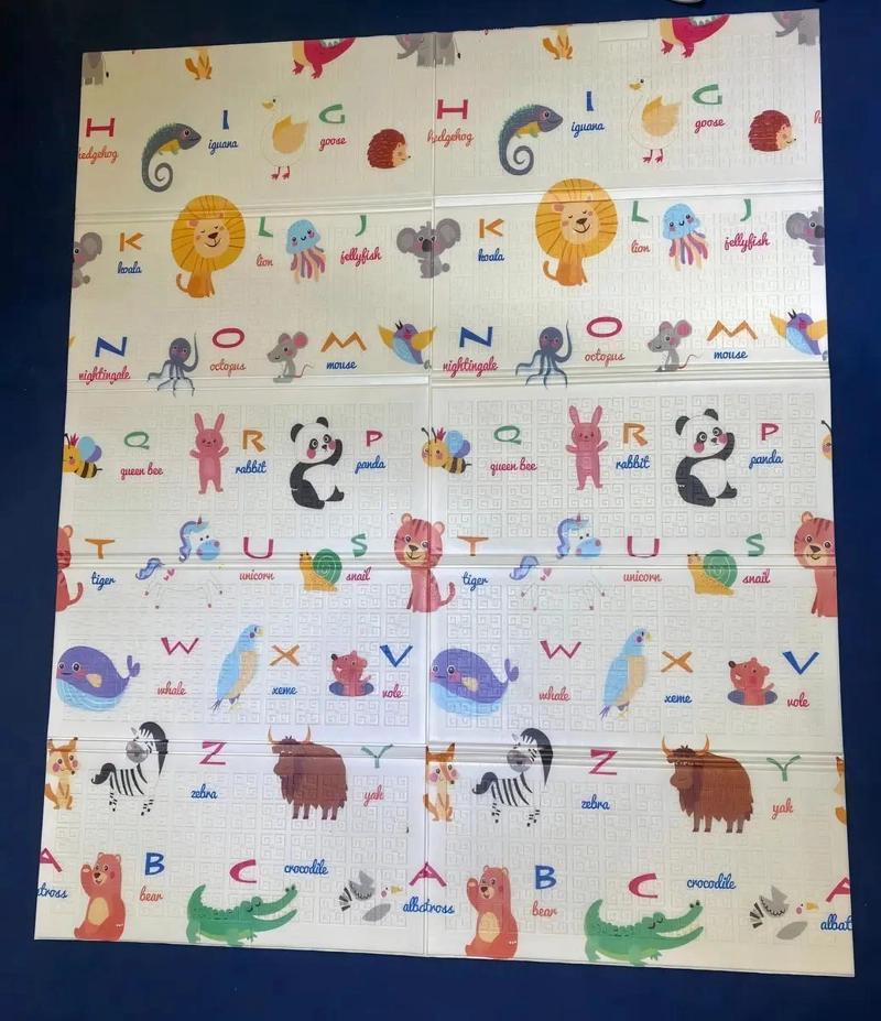 ALFOMBRA PLEGABLE ANTIGOLPES PARA BEBE S 180X150CM - 3