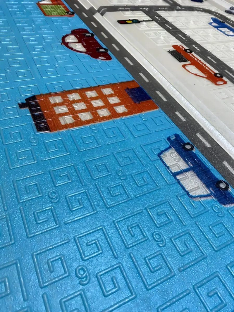 ALFOMBRA PLEGABLE ANTIGOLPES PARA BEBE S 180X150CM - 5