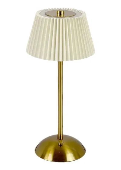 LAMPARA DE MESA PORTATIL INALAMBRICA CON ILUMINACION LED - 1