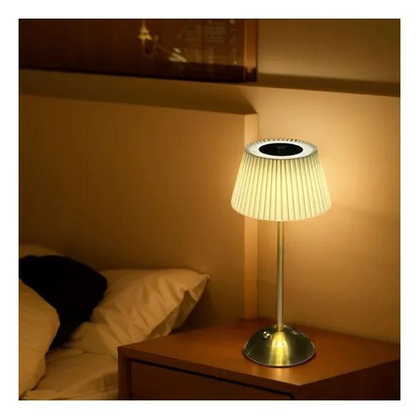 LAMPARA DE MESA PORTATIL INALAMBRICA CON ILUMINACION LED - 8