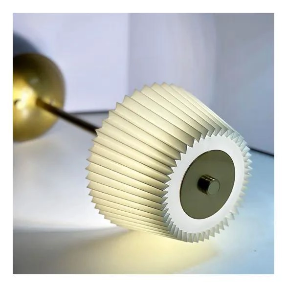 LAMPARA DE MESA PORTATIL INALAMBRICA CON ILUMINACION LED - 9