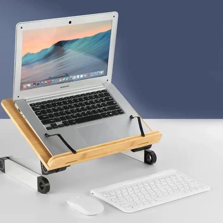 MESA SOPORTE PLEGABLE PARA LIBROS Y NOTEBOOK AJUSTABLE - 4