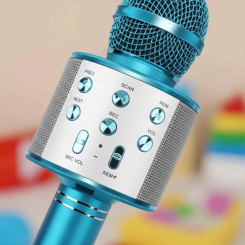 MICROFONO KARAOKE INFANTIL CON SONIDO DIVERTIDO PARA NIÑOS - 3